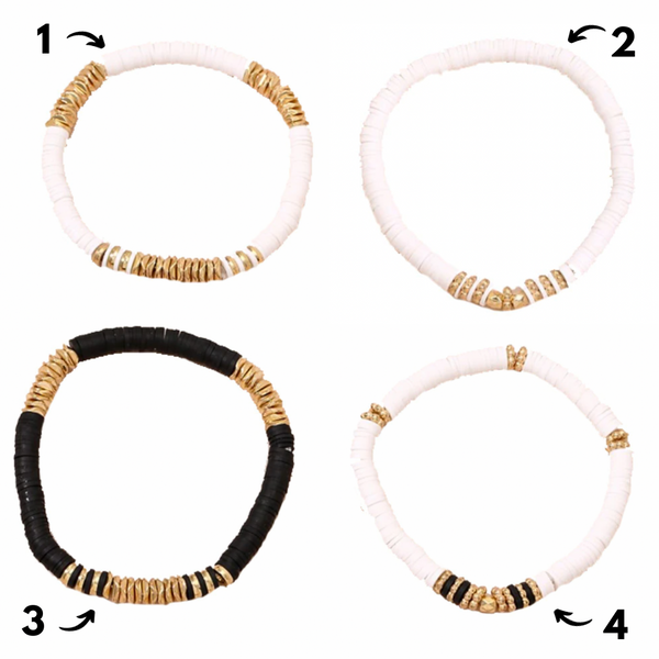 Maia Heishi Bracelet Sets