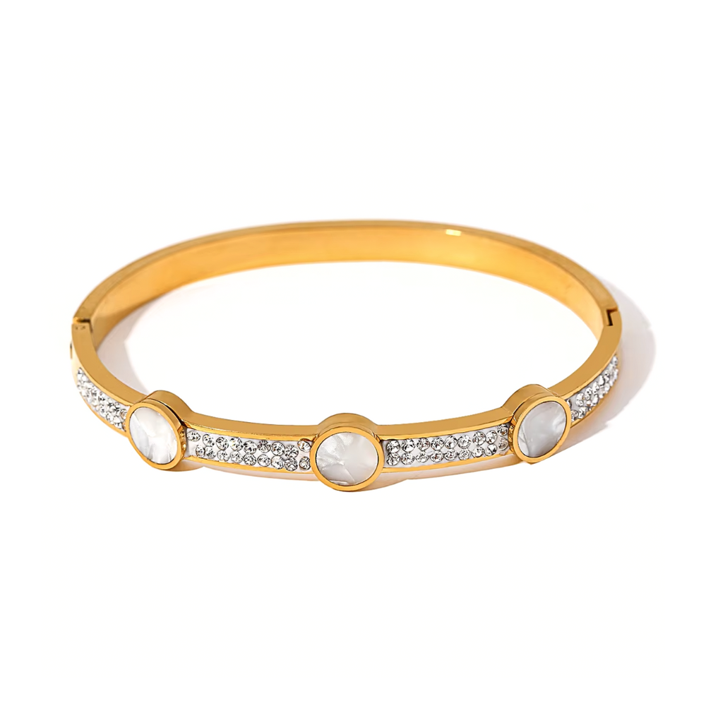 Diadora Bangle Bracelet - Stainless Steel