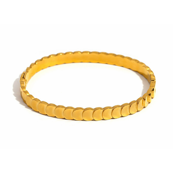 Morgana Bangle Bracelet - Stainless Steel