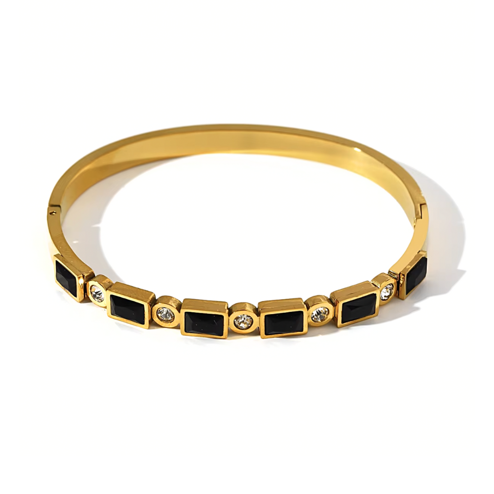 Cressida Bangle Bracelet - Stainless Steel