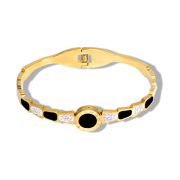 Cassia Hydra Bangle Bracelet - Stainless Steel