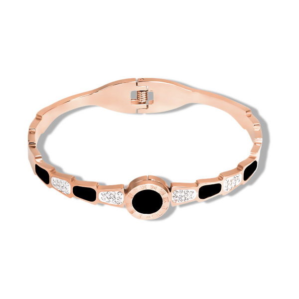 Cassia Hydra Bangle Bracelet - Stainless Steel