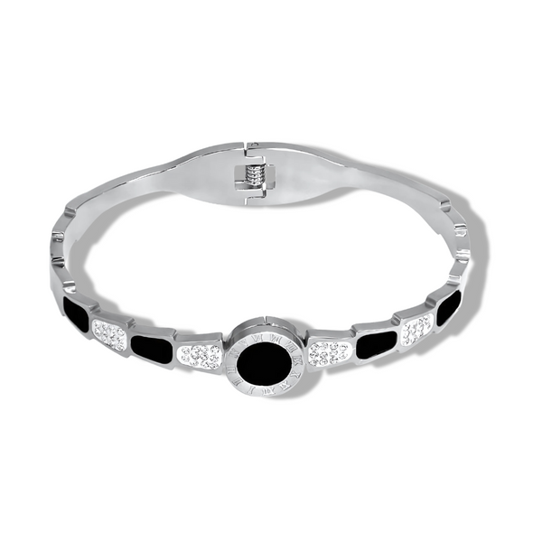 Cassia Hydra Bangle Bracelet - Stainless Steel