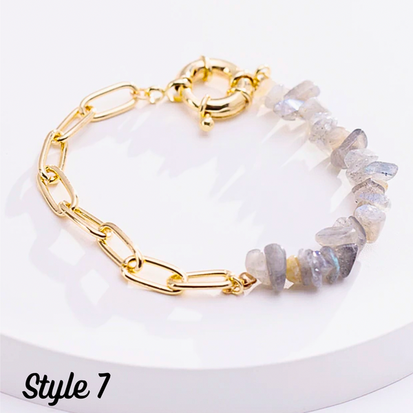 Natural Stone Bracelet Collection