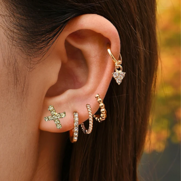 Dixie Dainty Earrings Set of 6