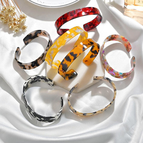 Acrylic Cuff Bracelets