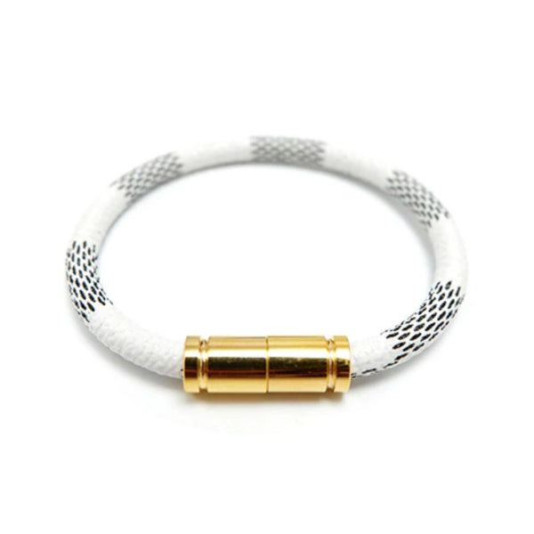 eLVeene Leather Magnetic Bracelet - Round