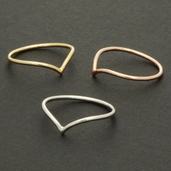 Dainty 2025 midi rings
