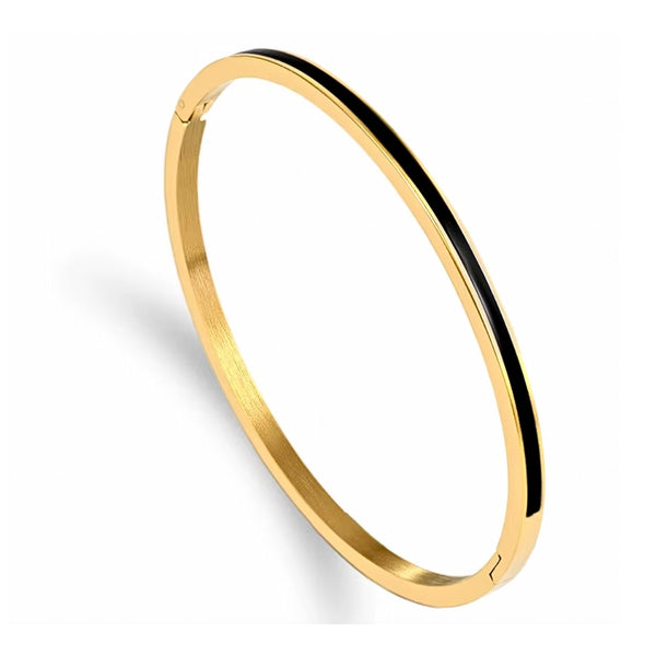 Colorful Enamel Bracelet Collection - Stainless Steel