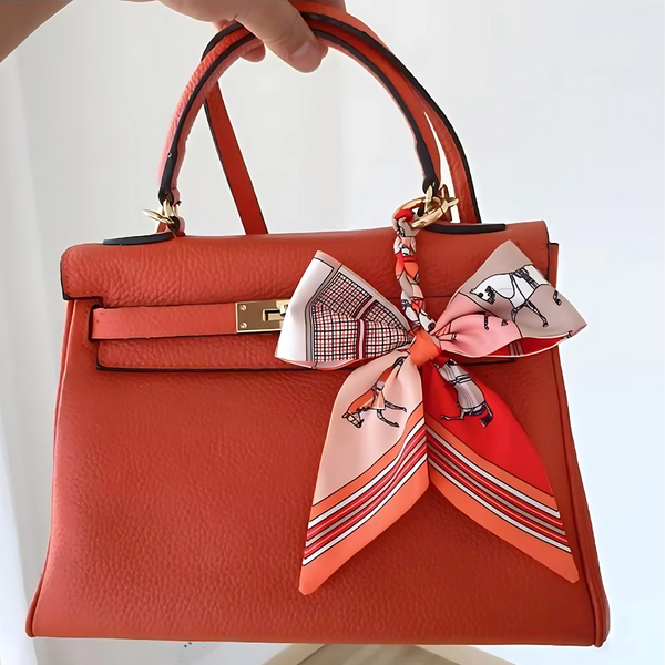 Hermina Scarf Bow Bag Charm/Keychain Twilly