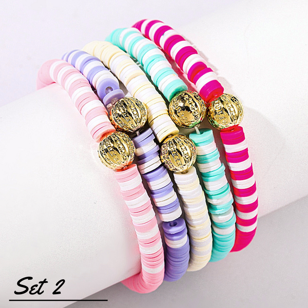 Heishi Bracelet Sets