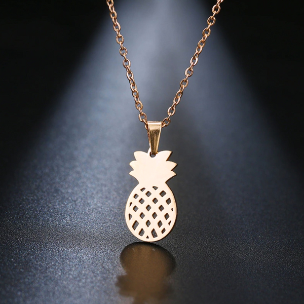 Pineapple Dainty Necklace - Stainless Steel