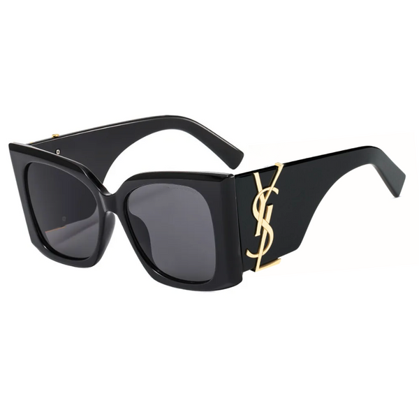 Yvette Black and Gold Sunglasses