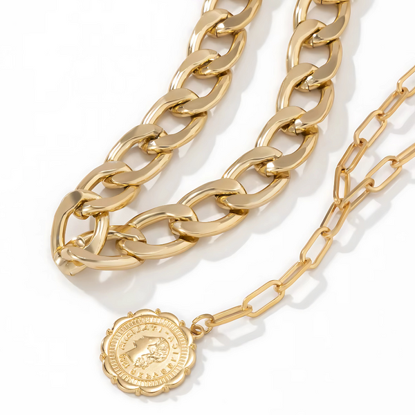 Kiara Layered Necklace Set