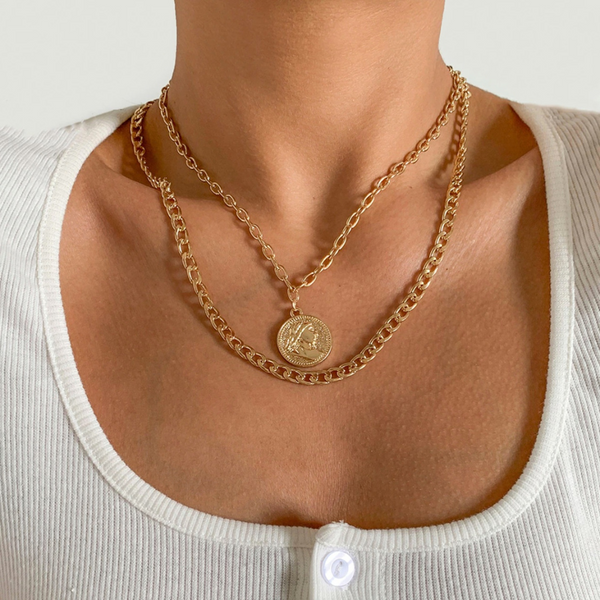Lois Layered Necklace Set