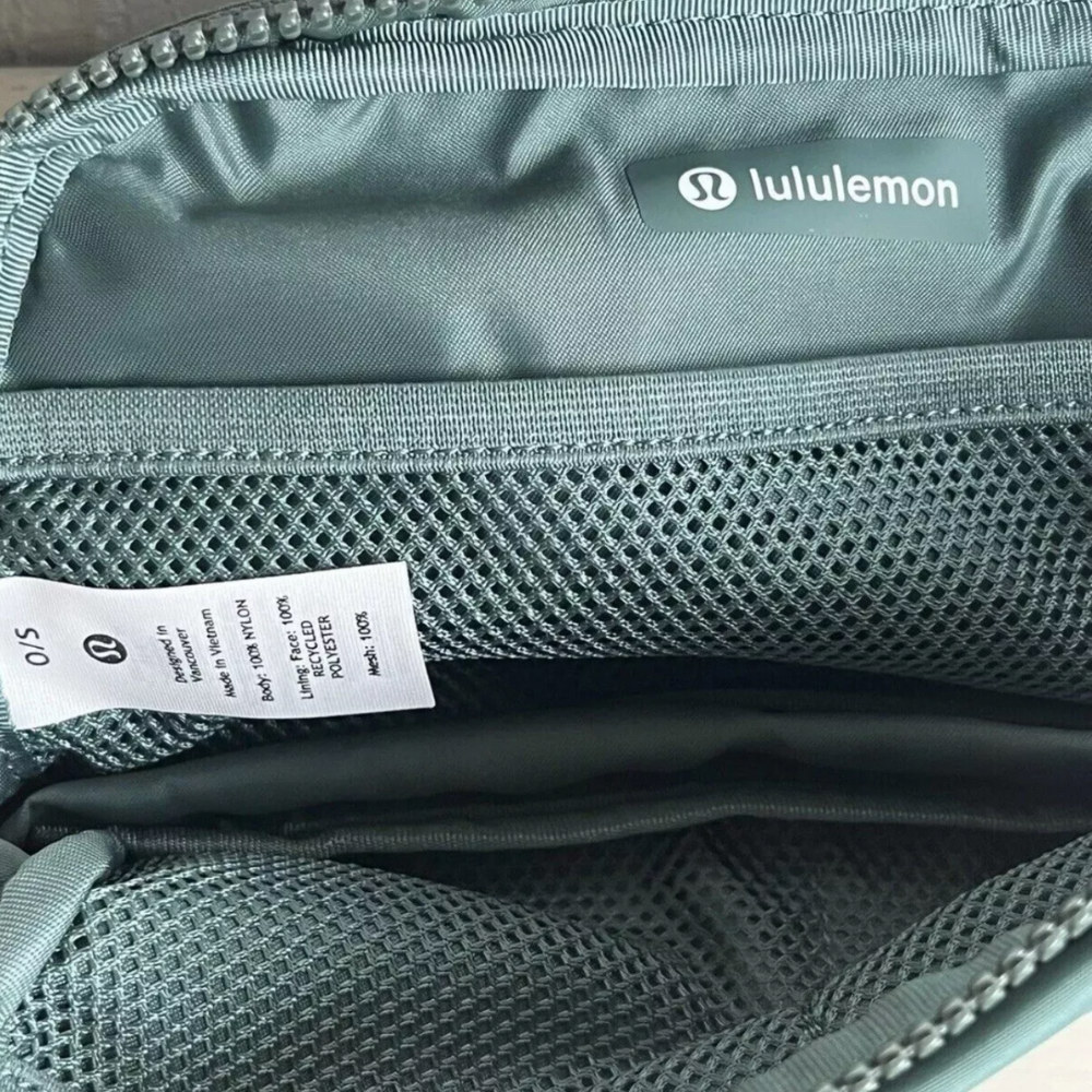 lululemon everywhere belt bag tidewater teal lululemon Everywhere Crossbody Belt Bag 1L