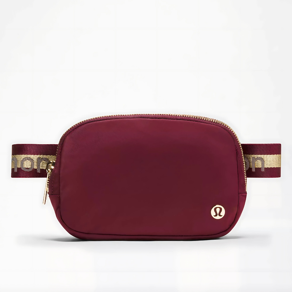 lululemon everywhere belt bag maroon Lululemon Everywhere Wordmark Crossbody Belt Bag 1L