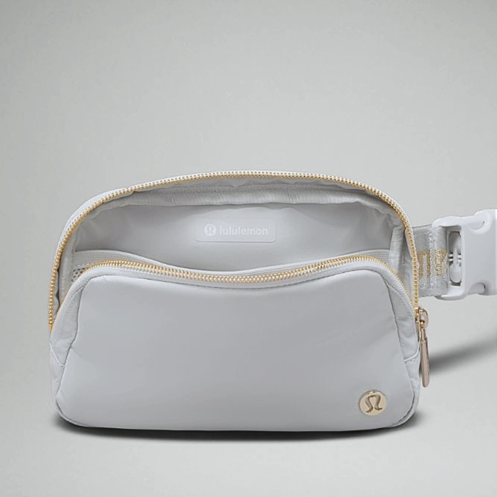 lululemon belt bag with white letters lululemon Everywhere Wordmark Crossbody Belt Bag 1L