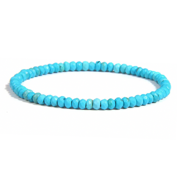 Natural Stone 4mm Stretch Bracelet Collection