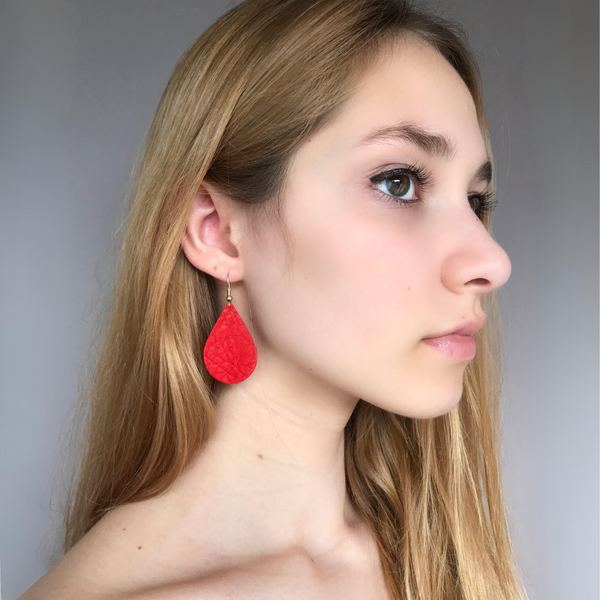 Leather Earrings
