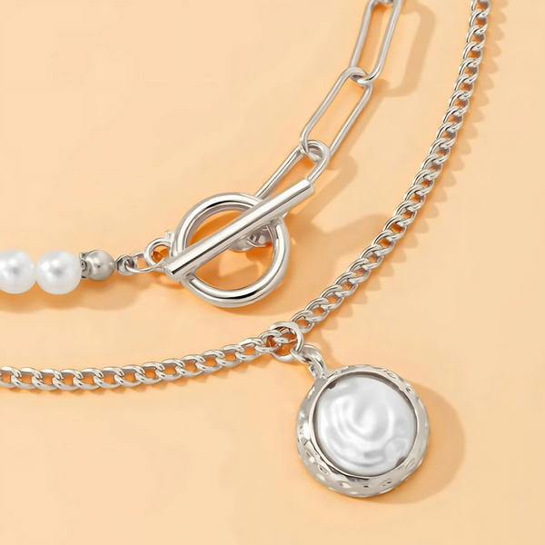Sima Pearls Statement Necklace Set