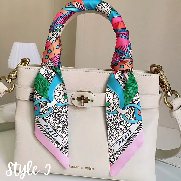 Skinny Scarf - Bag Charm, Bow, Neck Tie - Scarves Collection