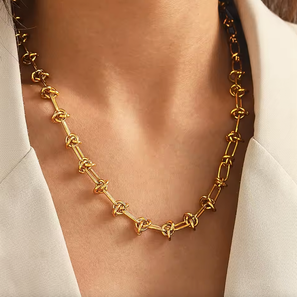 Stefani Necklace - Stainless Steel