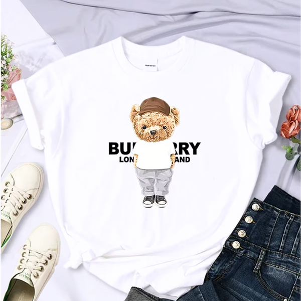 Teddybear Fitted T-shirt for Women