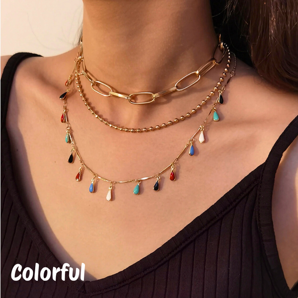 Link Toggle Necklace w/ Pearl Pendant