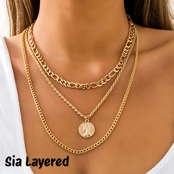 Link Toggle Necklace w/ Pearl Pendant