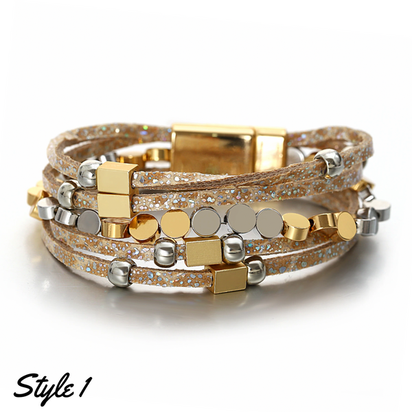 Magnetic Wrap Bracelet Collection