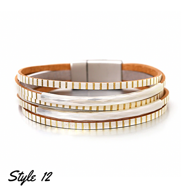 Magnetic Wrap Bracelet Collection