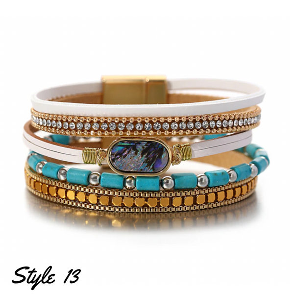 Magnetic Wrap Bracelet Collection