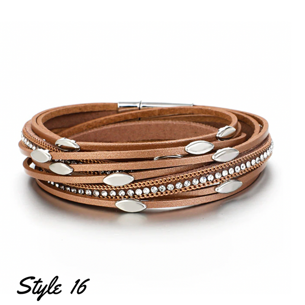 Magnetic Wrap Bracelet Collection
