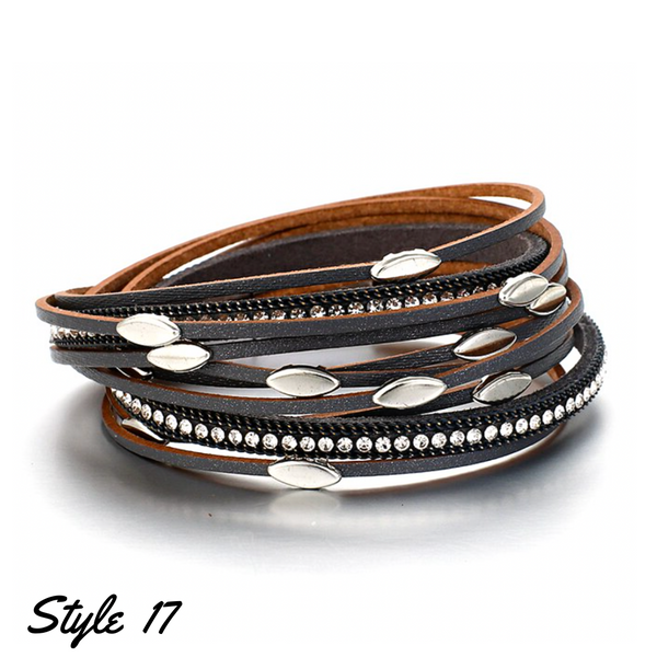 Magnetic Wrap Bracelet Collection