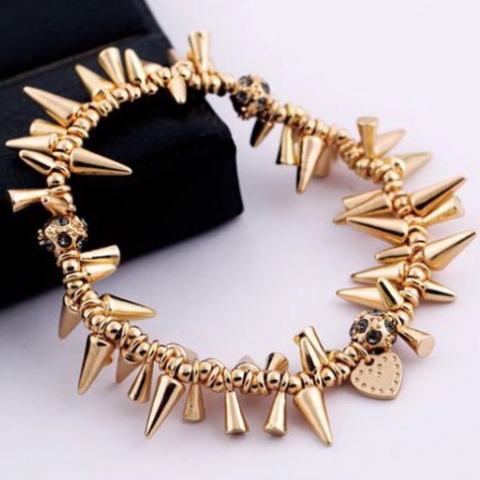 Spike Stretch Bracelet