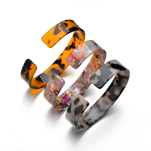 Acrylic Cuff Bracelets