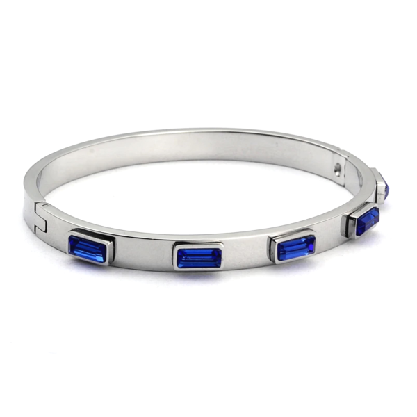 Alistair Bangle Bracelet - Stainless Steel