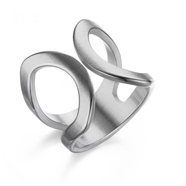 Calypso Ring - Silver - Stainless Steel