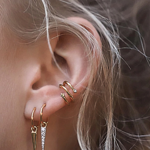 Starry Ear Cuff Set