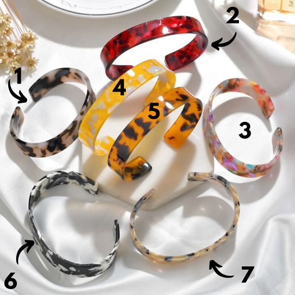 Acrylic Cuff Bracelets