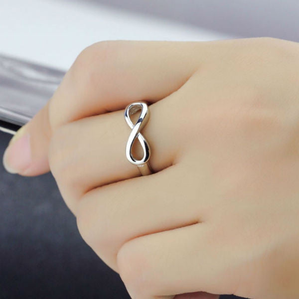 Infinity Ring - Sterling Silver