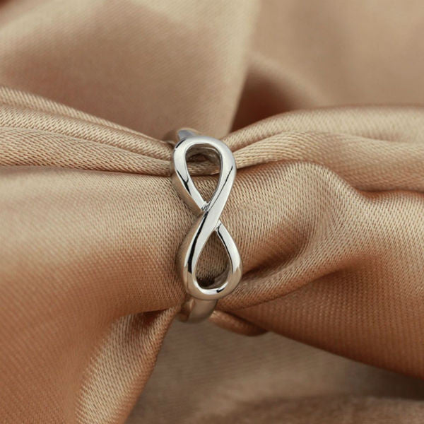 Infinity Ring - Sterling Silver