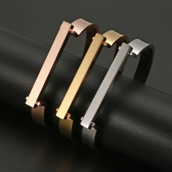 Lux Bar Bangle Bracelet - Stainless Steel