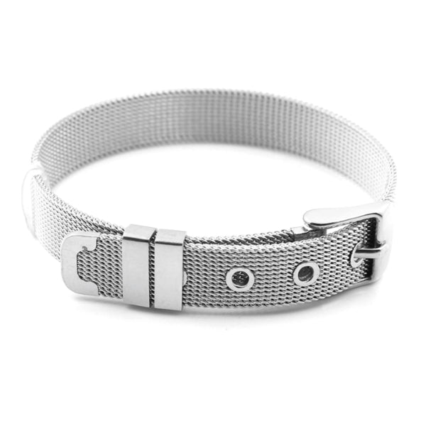Mesh Belt Bracelet - Stainless Steel