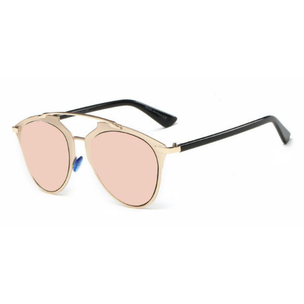 Prato Sunglasses - Rose Gold Mirror