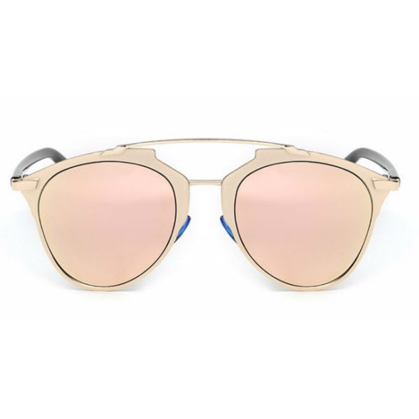 Prato Sunglasses - Rose Gold Mirror