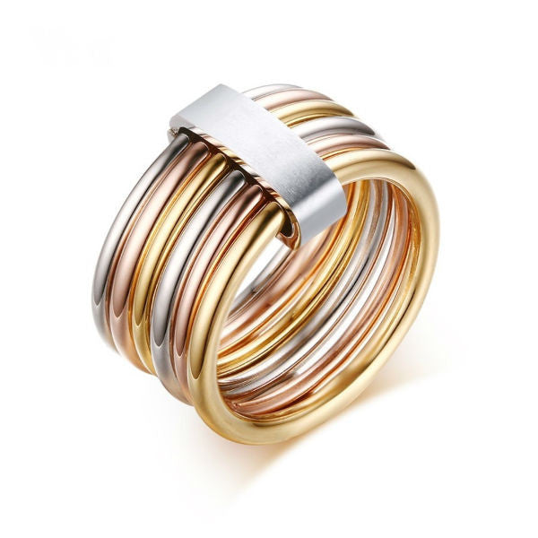 Ring Stack - Stainless Steel
