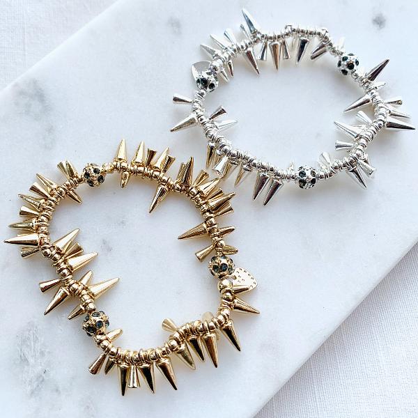 Spike Stretch Bracelet