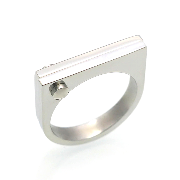 Square Ring - Stainless Steel